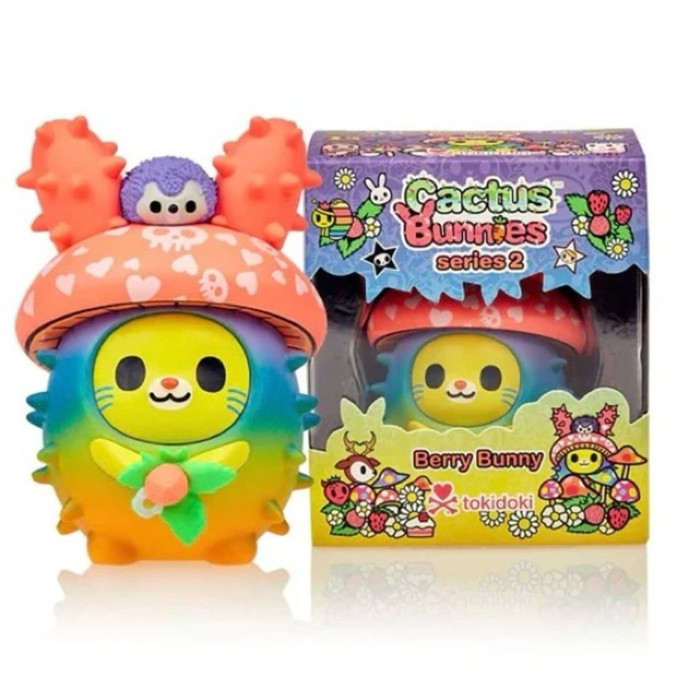 Berry Bunny Tokidoki Cactus Bunnies Series 2 Limited Edition Box NEW Retired
